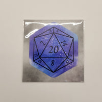 Moonbeam Nat 20 D20 Sticker