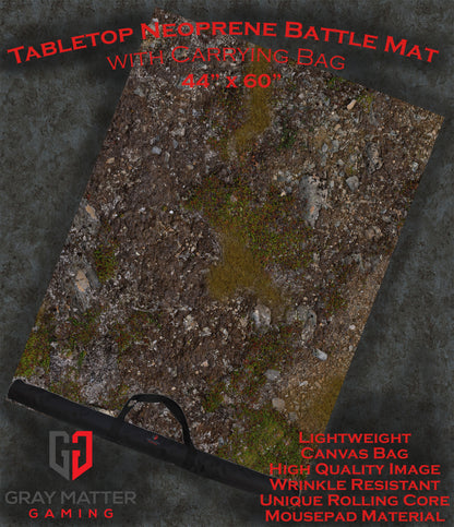 Muddy Battlefield - Neoprene Battle Mat