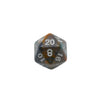 Mysterious Ink - 7 Piece DnD Dice Set | Acrylic RPG Gaming Dice