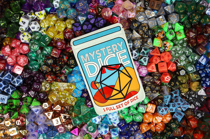 Mystery Dice 6 Pack | 6 Unique RPG Dice Sets, No Duplicates | 1985 Games