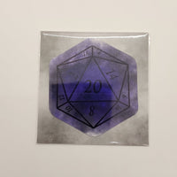 Mystifying Rakshasa Nat 20 D20 Sticker