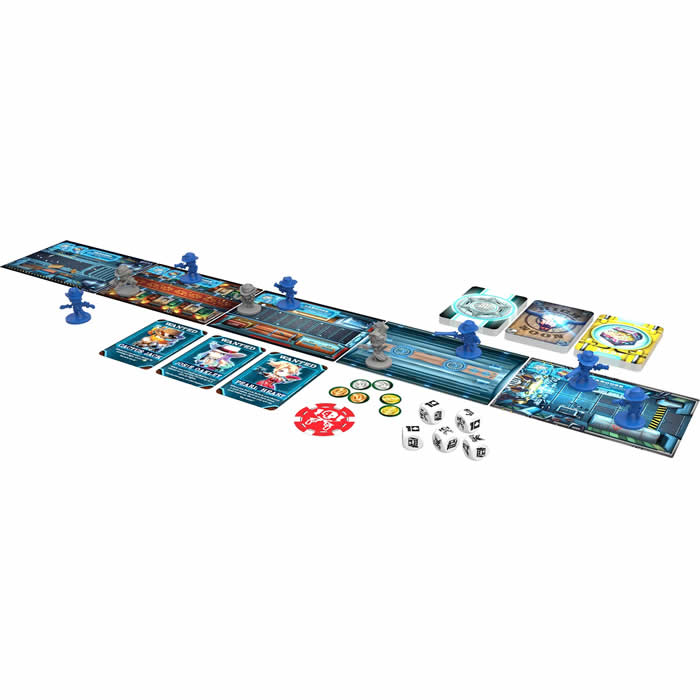 NJD020100 Rail Raiders Infinite Western Miniatures Board Game