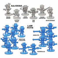 NJD020100 Rail Raiders Infinite Western Miniatures Board Game