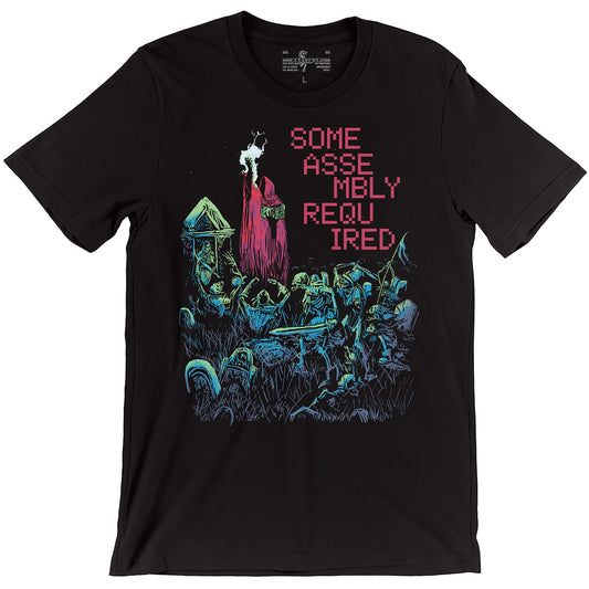 Some Assembly Required - Necromancer Wizard Tee