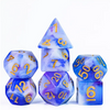 Neptune Chill RPG Dice Set | 7-Piece Polyhedral Dice for TTRPGs