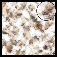Mats by Mars: Snowy Tundra Tabletop Wargaming Play Mat