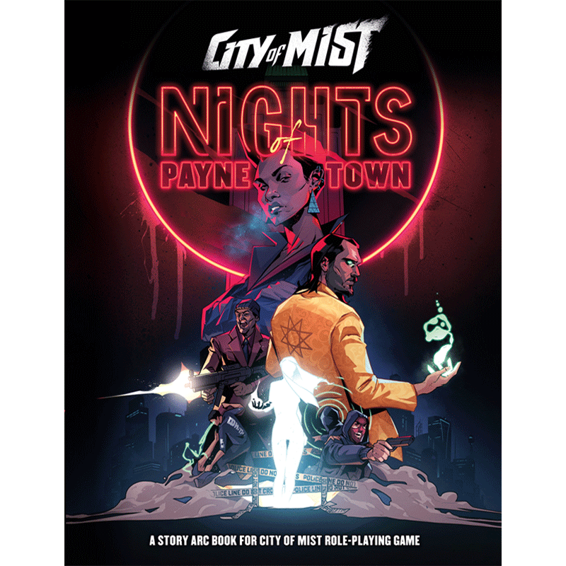 Nights of Payne Town — City of Mist Story Arc with 10 Cases