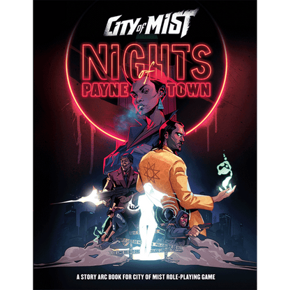 Nights of Payne Town — City of Mist Story Arc with 10 Cases