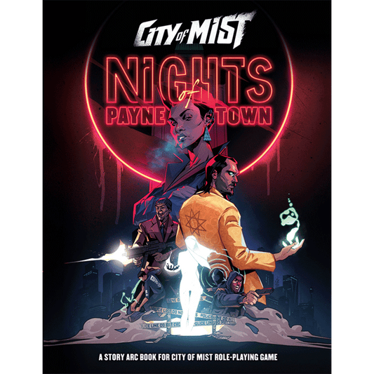Nights of Payne Town — City of Mist Story Arc with 10 Cases