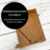 Eco-Friendly Refillable Leather Notepads