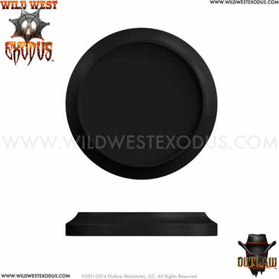 OLM023011 Solid Small Bases (10) Wild West Exodus Miniatures