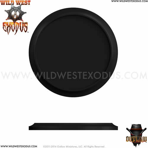 OLM023013 Solid Large Bases (3) Wild West Exodus Miniatures