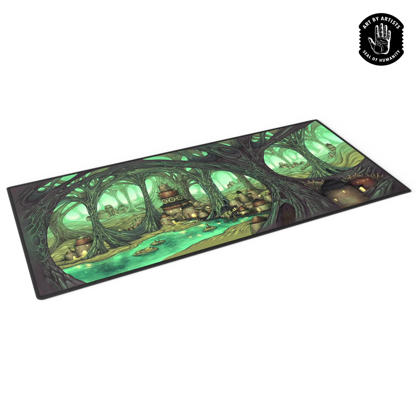 Curator Arcane Landscapes: The Caverns by Brittany Bowman | Tabletop Art Print