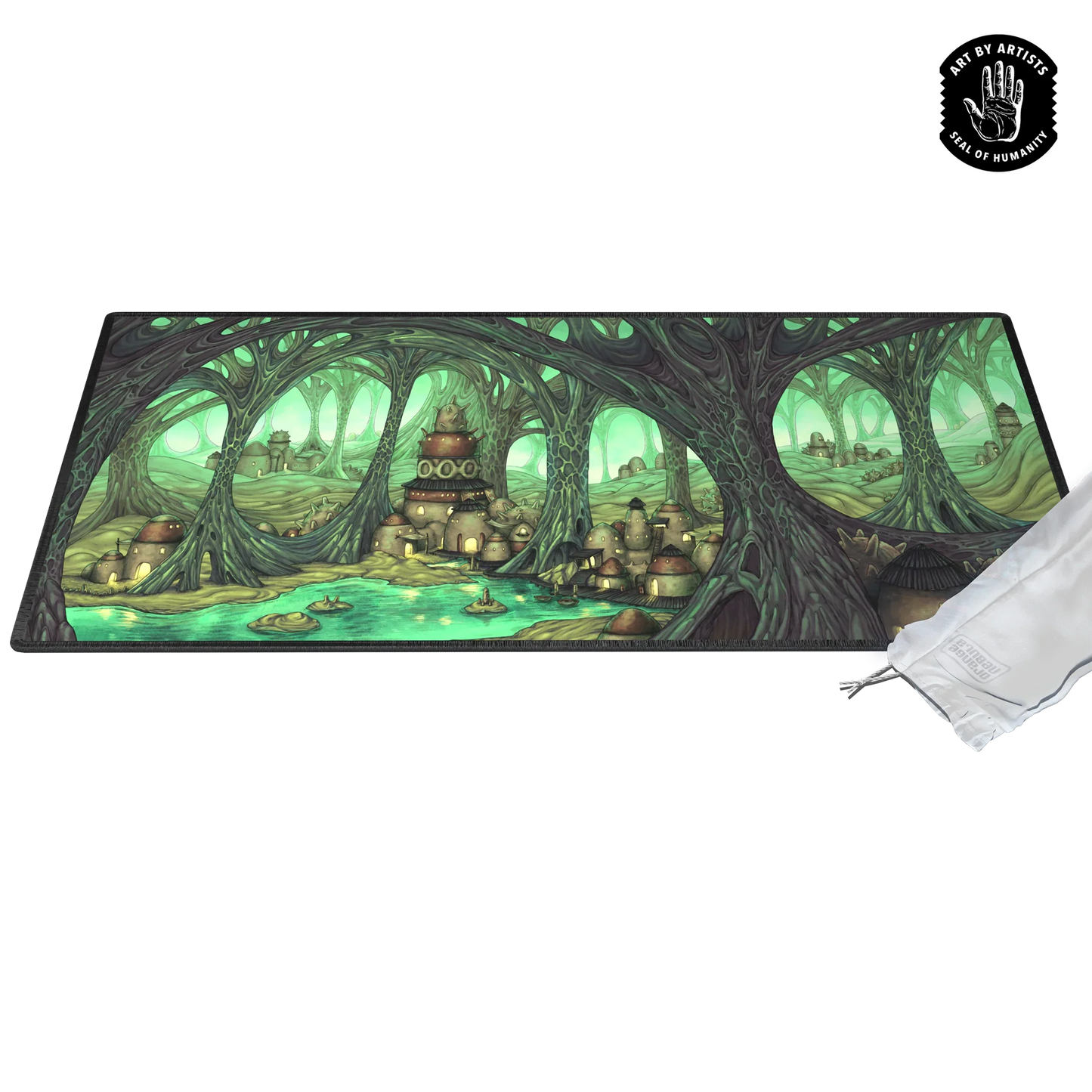 Curator Arcane Landscapes: The Caverns by Brittany Bowman | Tabletop Art Print