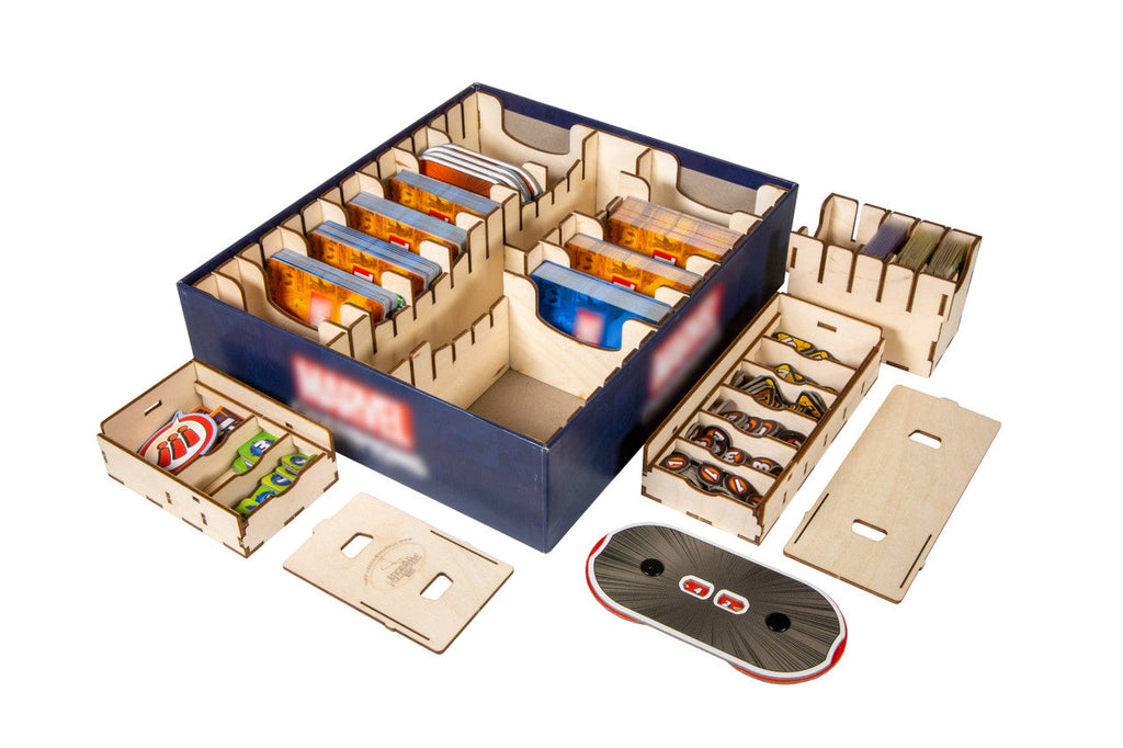 Marvel Champions: The Card Game Compatible Game Organizer