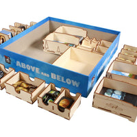 Above and Below Compatible Game Organizer