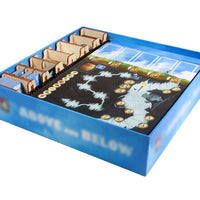 Above and Below Compatible Game Organizer