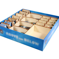 Above and Below Compatible Game Organizer