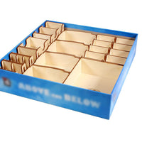 Above and Below Compatible Game Organizer