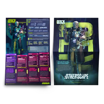 :Otherscape Character Pack — 10 Pregen Character Folios