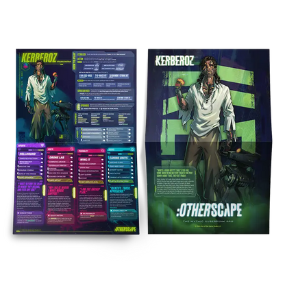 :Otherscape Character Pack — 10 Pregen Character Folios