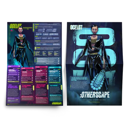 :Otherscape Character Pack — 10 Pregen Character Folios