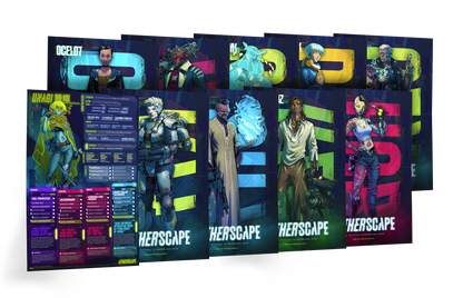 Tokyo:Otherscape Box Set — Complete Fantasy-Cyberpunk RPG Bundle