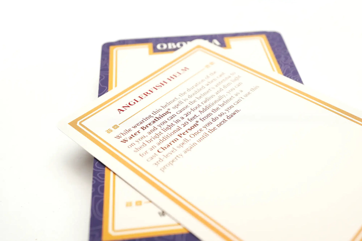 Magic Item Deck - 48 New Magic Items from Obojima: D&D 5e Reference Cards