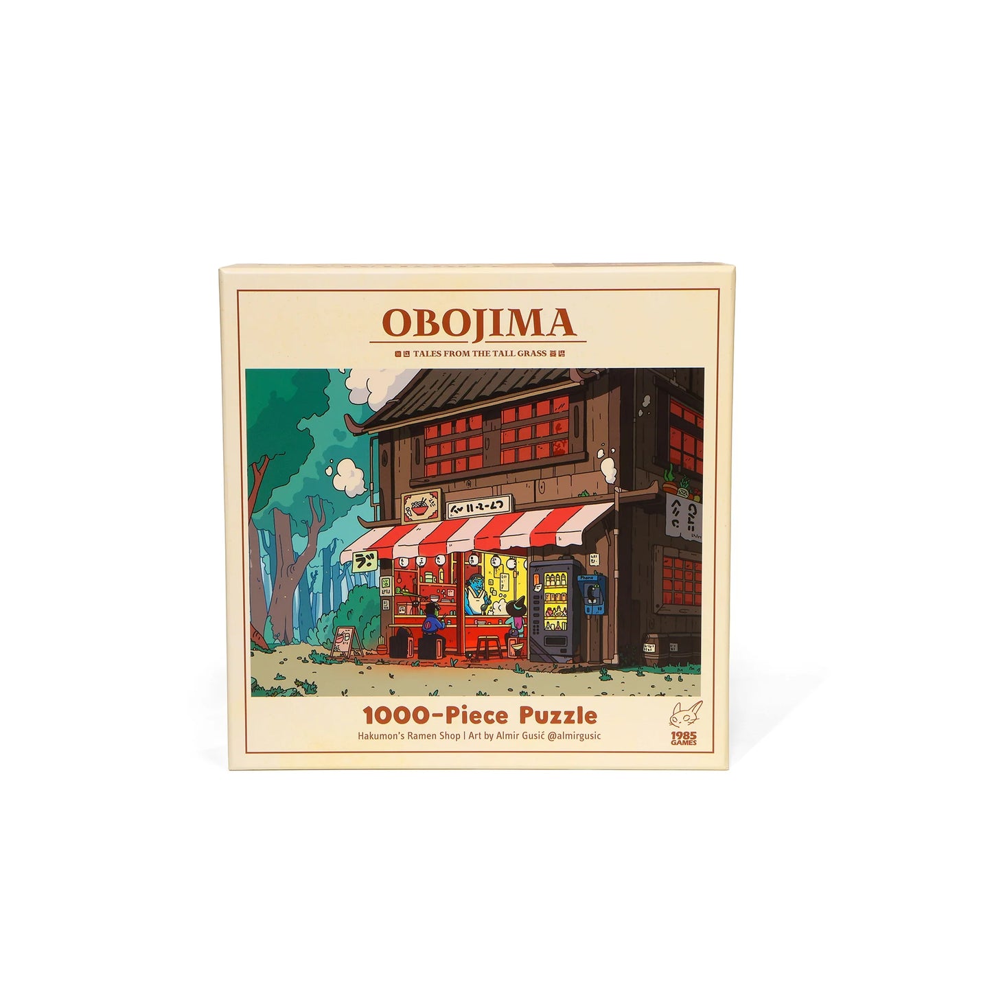 Obojima Hakumon's Ramen Shop 1000-Piece Puzzle | Art from Tales from the Tall Grass