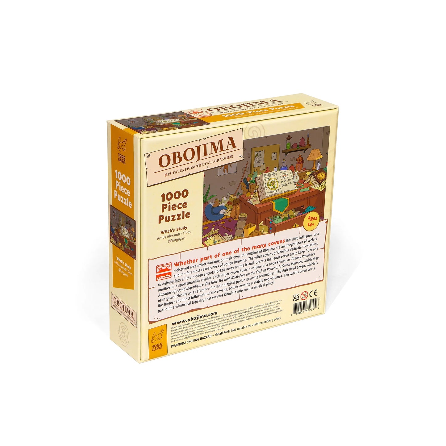 Obojima Witch's Study 1000-Piece Puzzle | Art from Tales from the Tall Grass