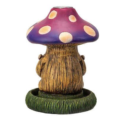 Mushroom Grandpa Backflow Incense Burner – Whimsical Ceramic Incense Holder