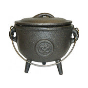 Cast Iron Cauldron - Om 4.5"