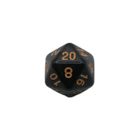 Onix's Core - 7 Piece DnD Dice Set | Acrylic RPG Gaming Dice