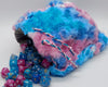 The Cotton Candy Rose Minky Dice Bag