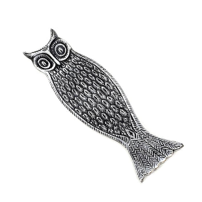 Owl Metal Incense Stick Holder