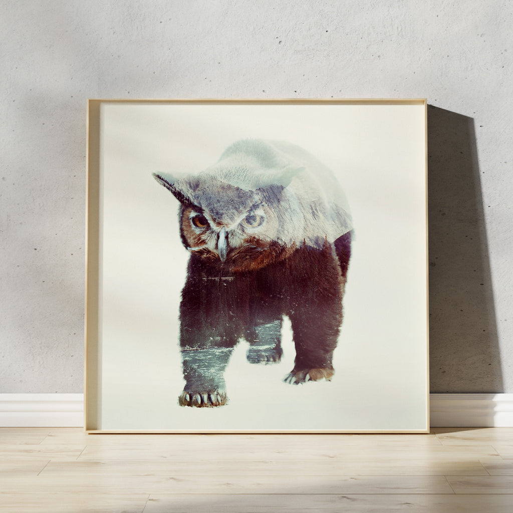 Owlbear D&D Art Print