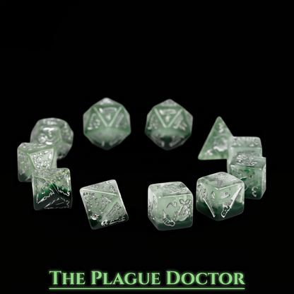 Plague Doctor Dice Set