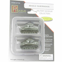 PEG0750 M4A3 1/144 Scale Sherman Tank Miniature Pegasus