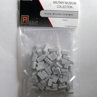 PEG5196 Grey Bricks Large 28mm Miniature Terrain Pegasus Hobbies