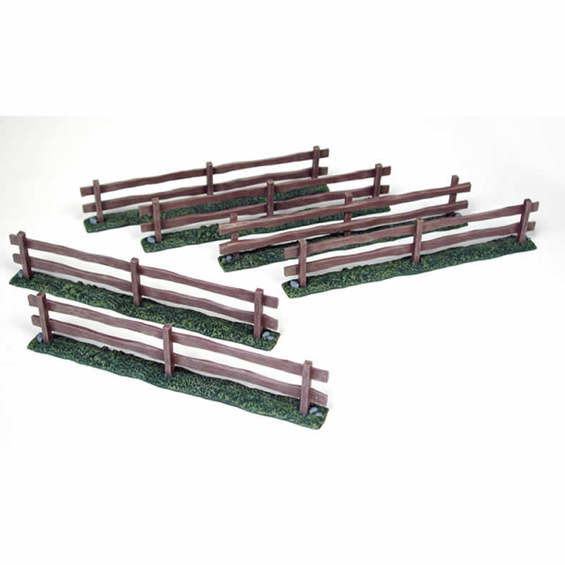 PEG5201 Wooden Fence Miniature Terrain Pegasus Hobbies