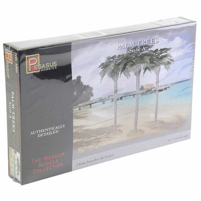 PEG6501 Palm Trees Large Style A Miniature Terrain Pegasus Hobbies