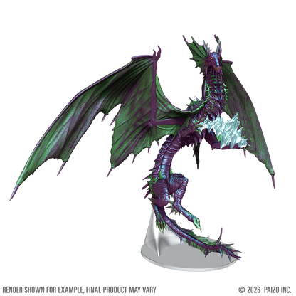 Pathfinder: Battles Deep Cuts - Adult Mirage Dragon Boxed Miniature (Pre-Painted)