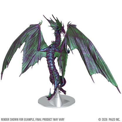 Pathfinder: Battles Deep Cuts - Adult Mirage Dragon Boxed Miniature (Pre-Painted)