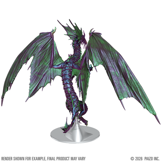 Pathfinder: Battles Deep Cuts - Adult Mirage Dragon Boxed Miniature (Pre-Painted)