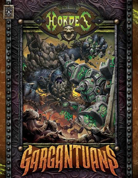 Hordes Gargantuans Soft Cover Rulebook Privateer Press