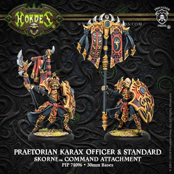 PIP74096 Praetorian Karax Commander And Standard Command