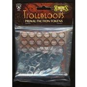 PIP91008 Trollblood Primal Faction Tokens Hordes Miniature Game