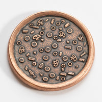 Supreme Pizza Coin in Copper with Tiny Pizza Box