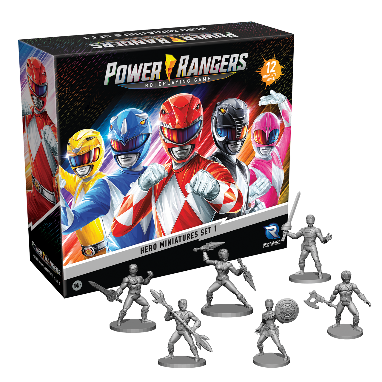 Power Rangers RPG: Hero Miniatures - Set 1