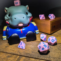 Cotton Candy - 7 Piece DnD Dice Set | Acrylic RPG Gaming Dice
